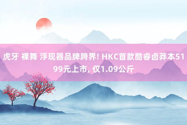 虎牙 裸舞 浮现器品牌跨界! HKC首款酷睿卤莽本5199元上市, 仅1.09公斤